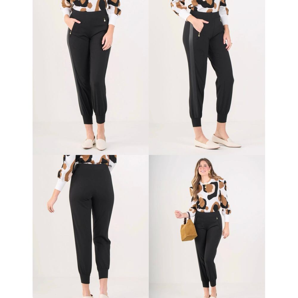 EMILY MCCARTHY BLACK DOWNTOWN JOGGER NWT SIZE LARGE